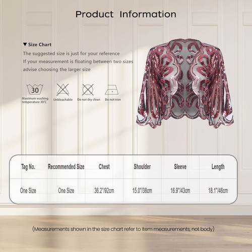 Damen Bolero Leichtgewichtig Kleidungs-Zubehör Feminin Schal Auffällig Capelet - Bild 11 von 89