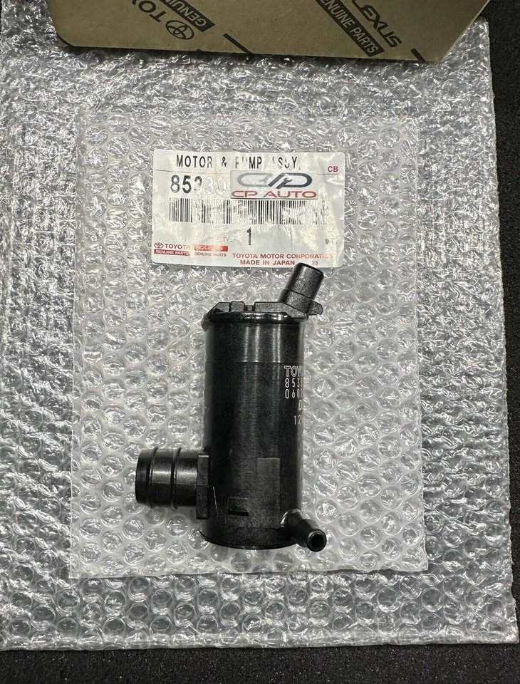 89-95 TOYOTA PICKUP PARABRISAS DELANTERO LAVADO FLUIDO MOTOR BOMBA OEM NUEVO Foto 3 de 4