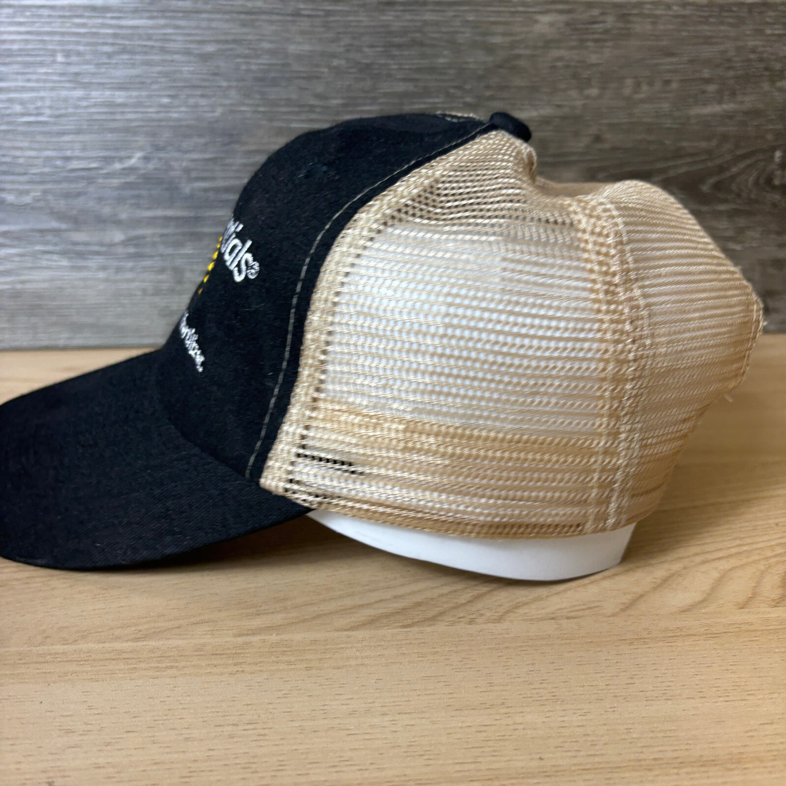 Microessentials Hat Cap Snap Back Black Fertilize… - image 4