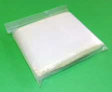 100 Clear Bags 5x10 2Mil Poly RECLOSABLE Bag Squeeze Top Lock Seal  Pk of 100