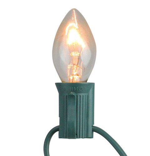 5-watt C7 Night Light Candelabra Bulbs Clear 24-count New - Picture 6 of 6