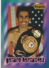 1996 RINGSIDE GENARO HERNANDEZ SINGLE TRADING CARD #46
