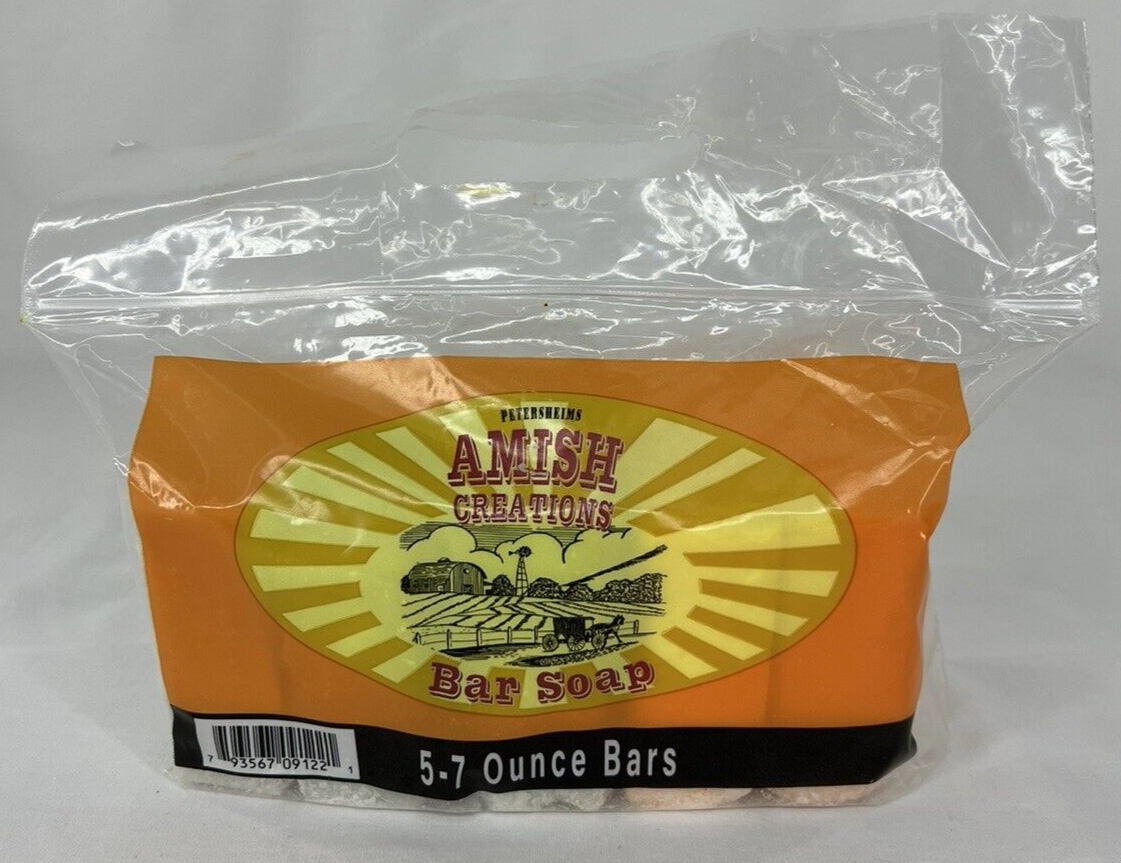 Petersheims Amish Creations Bar Soap 57 OZ Bars Great For Bathing