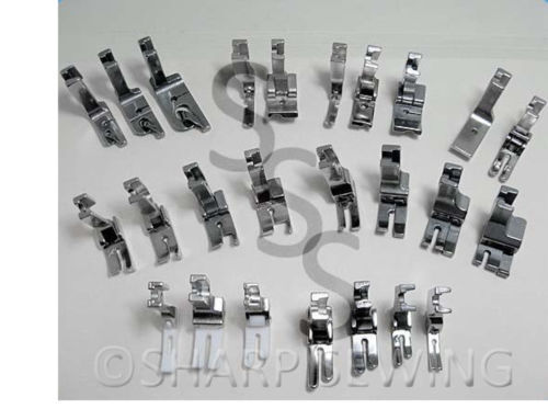 JUKI INDUSTRIAL SEWING MACHINE 25 PRESSER FOOT SET  - Picture 1 of 1