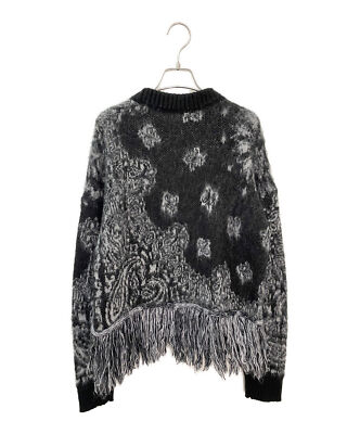M Sacai Bandana Jacquard Knit Pullover Shoulder width 42cm M Sacai Bandana Jacquard Knit Pullover Shoulder width 42cm