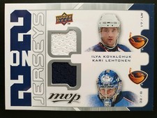 2008-09 Upper Deck MVP Two on Two #J2VWKL Kov...