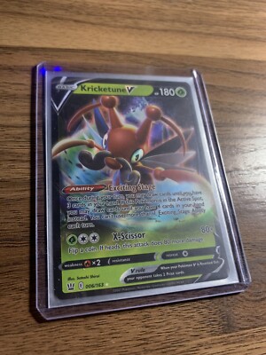kricketune v pokemon card value Pokemon Battle Styles Kricketune V #142