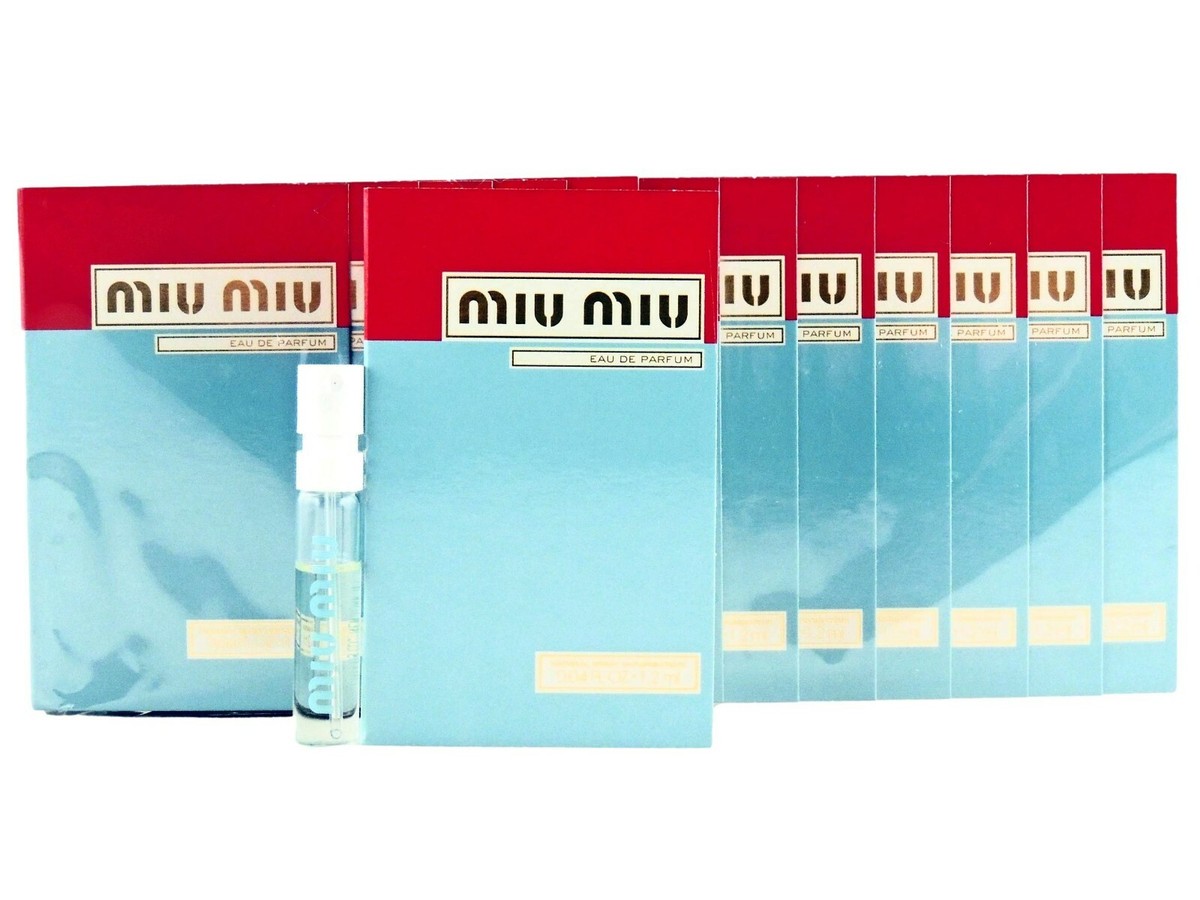 MIU MIU EDP 1.2ml .04fl oz x 12 PERFUME SPRAY SAMPLE VIALS | eBay