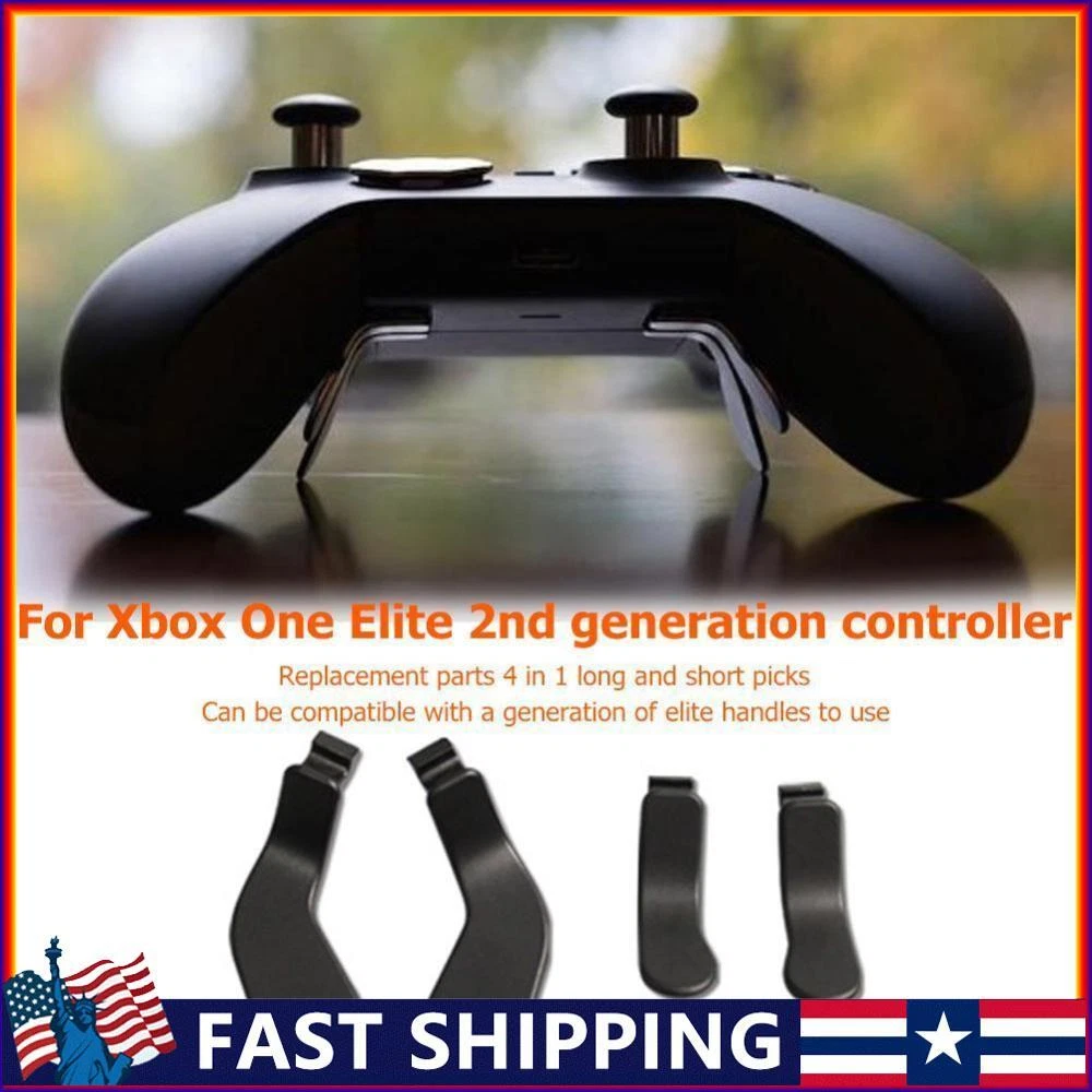 4x Interchangeable Paddles Hair Trigger Locks for Xbox Elite