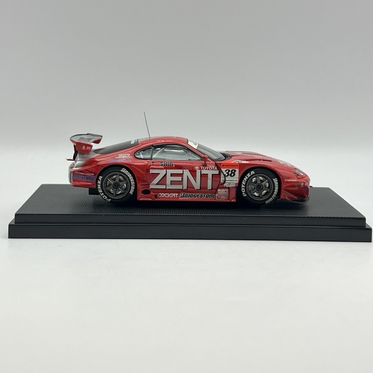 EBBRO ZENT CERUMO LC500 2017＆2018 EBBRO 1/43 Zent Cerumo LC500 Super GT 2017 Minicar | eBay
