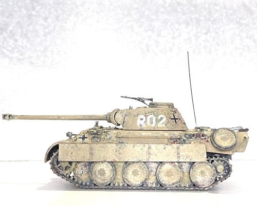 Trident Minitank Artitec 1:87 Panther 7,5 PAK Militär Wehrmacht WWII Epoche II - Bild 2 von 9