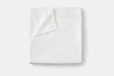 Oversized Flat Sheet White 100% USA Cotton (45% Organic) Made in USA Irregular
