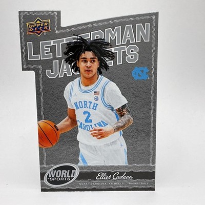 2025 Upper Deck World of Sports - Letterman Jackets Elliot Cadeau NORTH CAROLINA