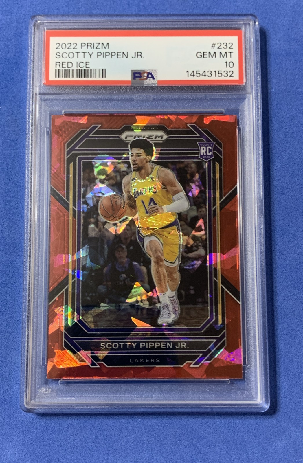 2022-23 Panini Prizm - Scotty Pippen Jr. #232 Red Ice Prizm (RC)