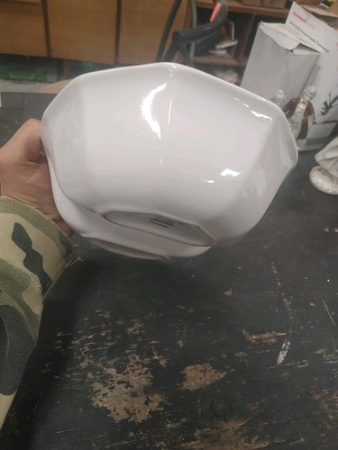 Cuenco para servir dividido de 10 pulgadas Pfaltzgraff "Heritage White" - Imagen 8 de 9
