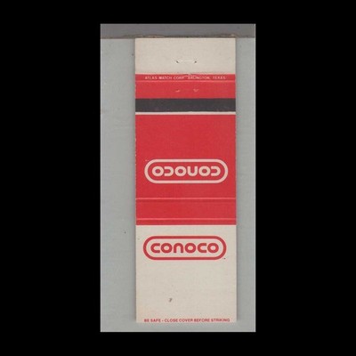 Matchbook Cover Conoco Oil