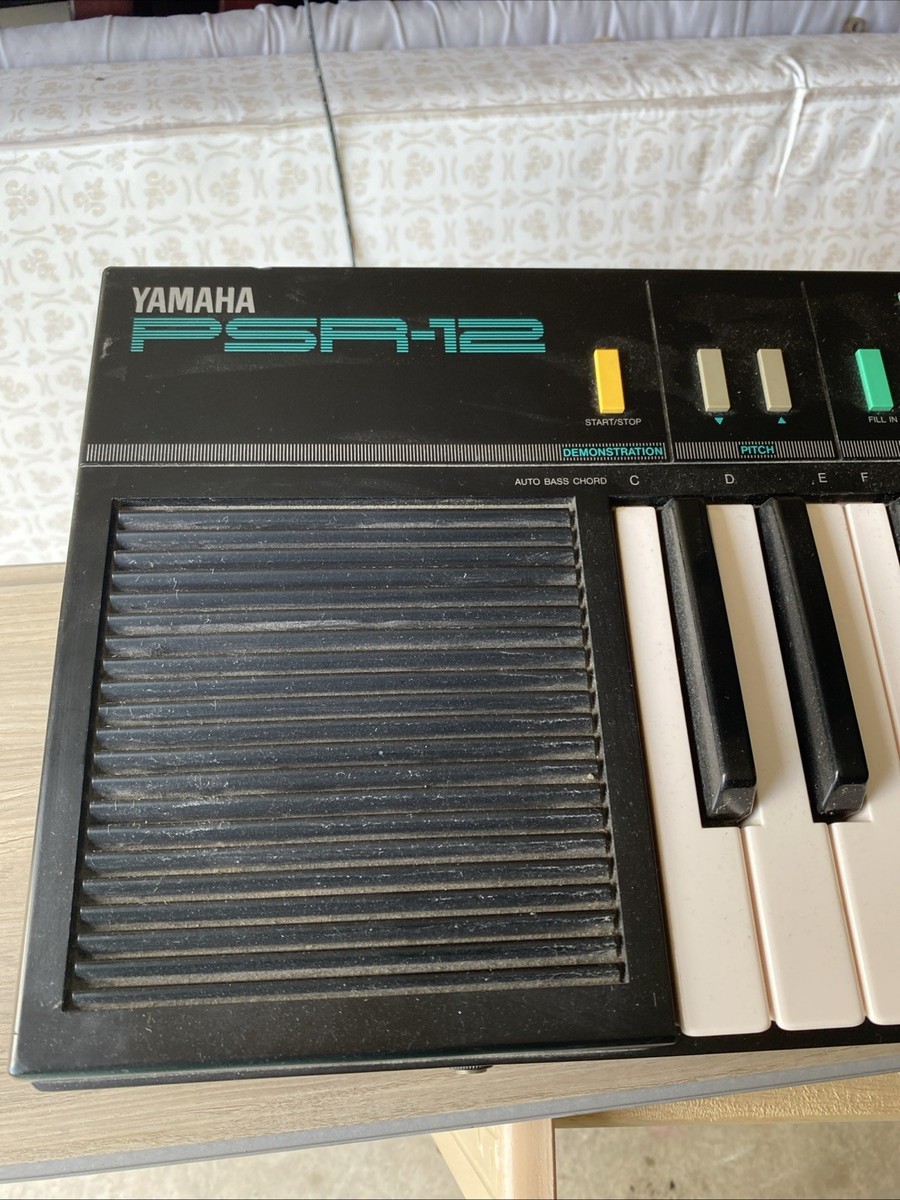YAMAHA PSR-12 電子キーボード Yamaha Psr-12 Vintage 49 Keys Keyboard Synthesizer No
