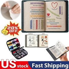 DIY Stitch Book Embroidery Sewing Book Essentials for Embroiderers Beginners HOT