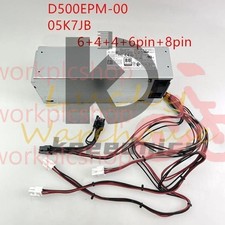 Power Supply 500W 5K7J8 Y7R0X D500EPM-00 For Dell 7080MT 7060 5060 8940 4FWF7 