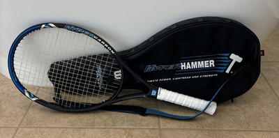 Wilson Hyper Hammer Hyper Carbon 4.3 Tennis Racket 110 sq.in. 16x20 + Case