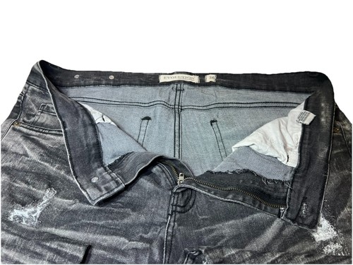 Evolution by Design Men's Jeans 36x34 Distressed Pants Slim Med Tint NWT - Picture 3 of 12