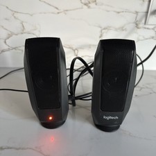 Computer Speakers Logitech S120 Black Desktop Stereo PC or Mac