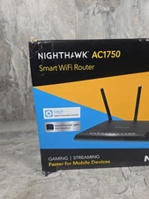 NETGEAR Nighthawk Smart Wi-Fi Router R6700 AC1750 Wireless Speed Up to 1750 Mbps