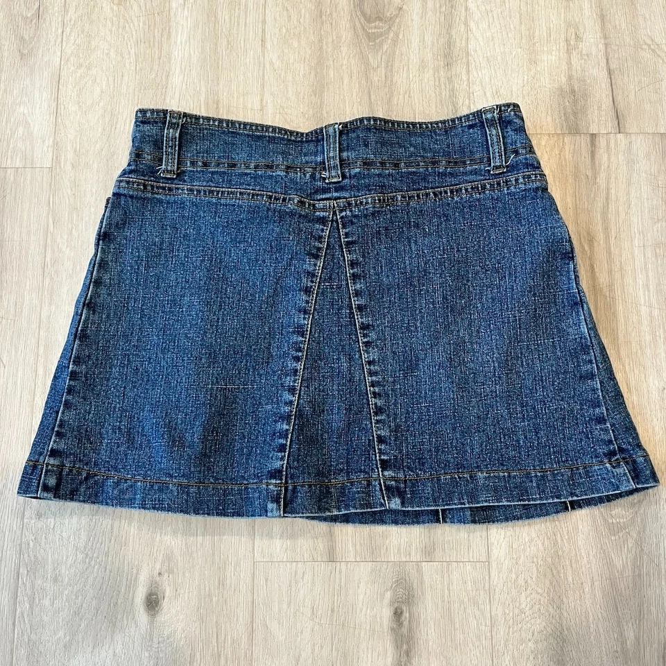 Mini falda vaquera vintage Y2K Out Jeans para mujer talla 7/28" Foto 3 de 4