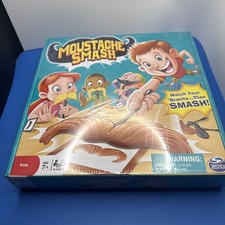 MOUSTACHE SMASH Board Game NEW Sealed Spin Master HTF