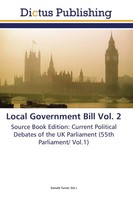 Donald Turner | Local Government Bill Vol. 2 | Taschenbuch | Englisch (2013)