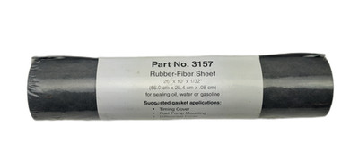 Fel-Pro 3157 Rubber-Fiber Gasket Material Sheet 10'' x 26'' x 1/32''