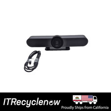 Logitech MeetUp V-R0007 4K Video Conference Camera Speakerphone 3 Mics Remote