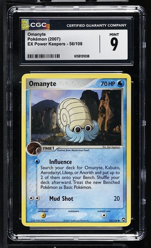 Omanyte graded CGC 9 for sale on eBay