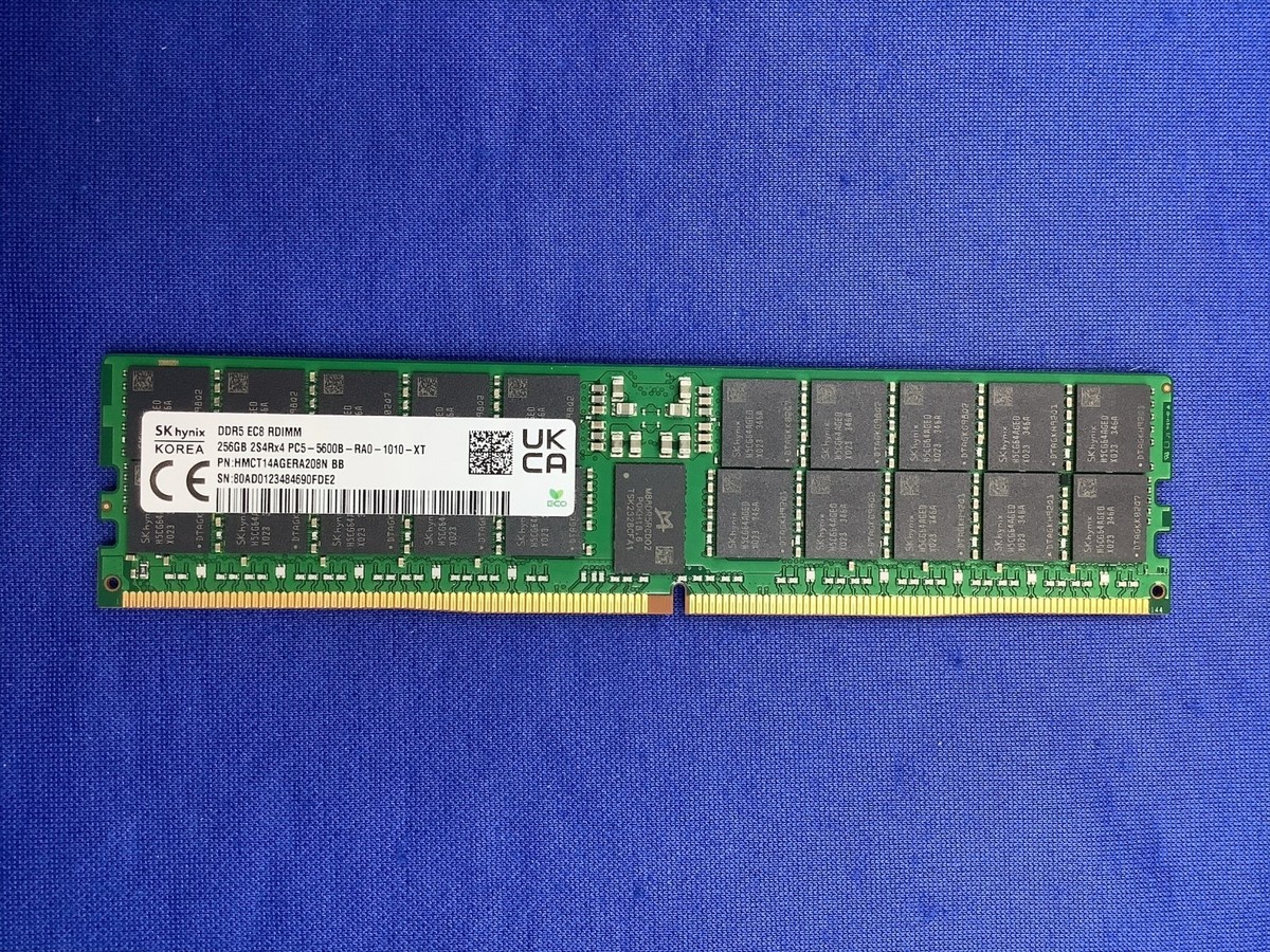 Kit Mémoire RAM Serveur Hynix 128 Go DDR5 4800 MHz ECC REG (4x32Go