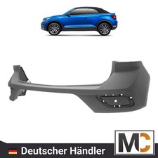 Stoßstange hinten grundiert für VW T-ROC (A11, D11) ab 2017 mit PDC nicht für R-