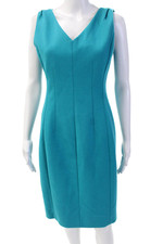 T Tahari Womens Pencil Dress Blue Size 6