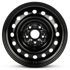 One 16x6.5 Steel Rim For 2015-2017 Toyota Camry Wheel A73b Black 5x114.3