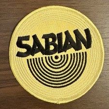 Sabian Cymbals Embroidered Patch Given to Dealers c.2005