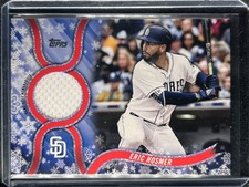 Hosmer, Eric - 2018 Topps Walmart Holiday Mega Baseball - Swatch