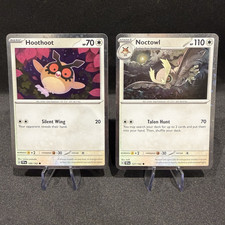 Pokémon TCG Temporal Forces Hoothoot & Noctowl Lot 2 Cards 126/162 127/162 NM!