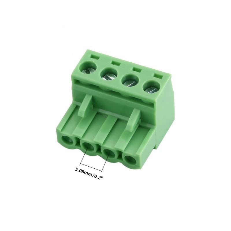 4-pin PCB screw terminal block 10 set