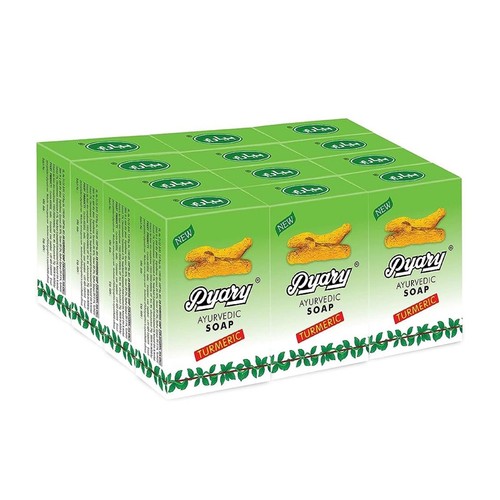 12X Pyary Turmeric Soap Original 100% 75g – صابون الكركم - Picture 7 of 8