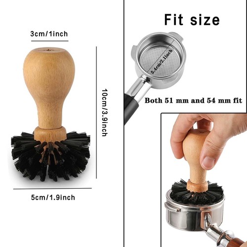 Coffee Brush,3pcs Espresso Brush Coffee Cleaning Brush Coffee Filter Cleaning... - Picture 7 of 7
