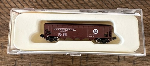 Tolva de 4 bahías Pennsylvania RR calibre N Con-Cor #001-000132-4 677086 con estuche B10 | Zustand: Used