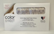 Color Street Nail Polish Strips LAVISH LAVENDER 16 Long Lasting Strips