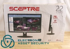 Sceptre 22 LED Monitor Ultra Slim Pro Series New Open Box 