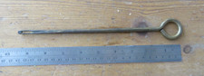 BRITISH WW1 ERA MILITARY WEBLEY HOLSTER  BRASS CLEANING ROD GILBERT ^ MARK