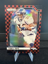 2024 Panini Prizm - Terrell Davis #91 Black & Red Checker Prizm