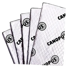 CANOPUS Car Sound Deadening Mat () 80 mil 18sqft Silver