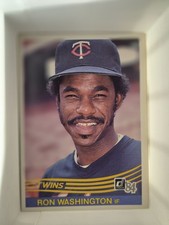 Ron Washington 1984 DONRUSS #391 FREE SHIPPING 